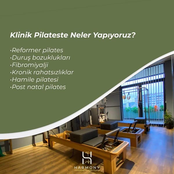 Harmony Fizyoterapi ve Klinik Pilates - 9. Fotoğraf Harmony Fizyoterapi ve Klinik Pilates - 9. Fotoğraf