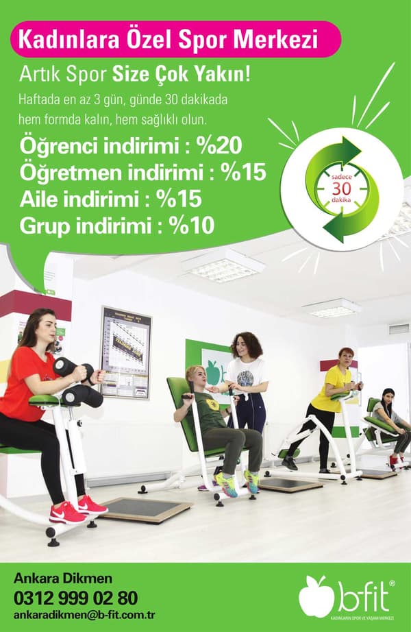 B Fit Cevizlidere Pilates - 64. Fotoğraf