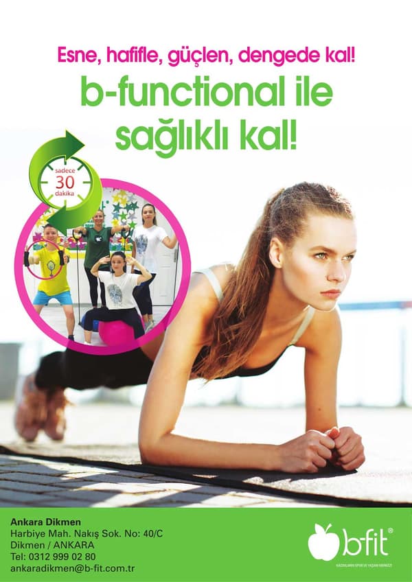 B Fit Cevizlidere Pilates - 63. Fotoğraf